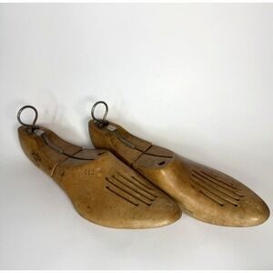 Vtg French Shriner Miller Trade Mark O.A.M.C.O Wooden Shoe Stretcher Tree Forms